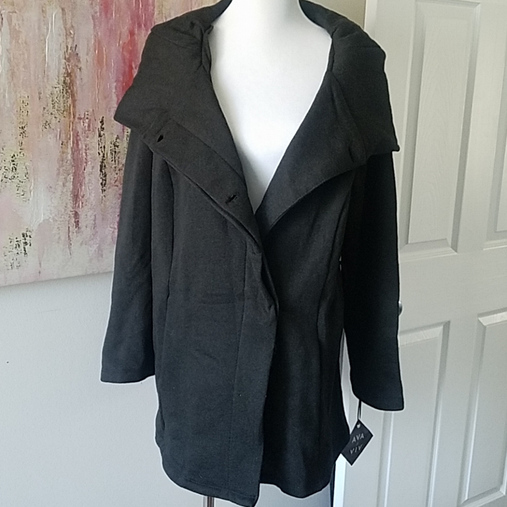 NWT Heavy Sweater Jacket